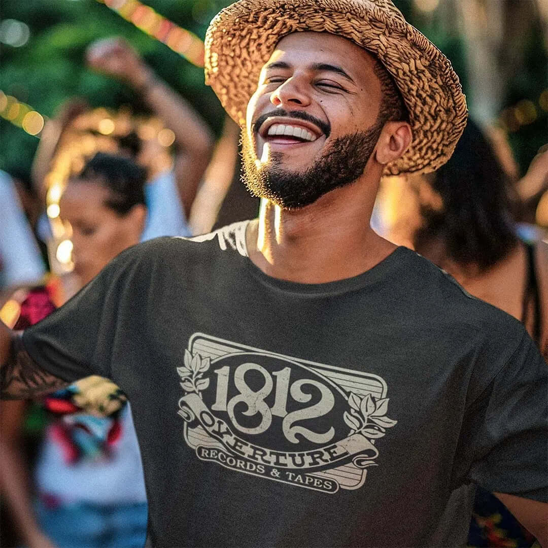 1812 Overture Records & Tapes Milwaukee Unisex Retro T-shirt