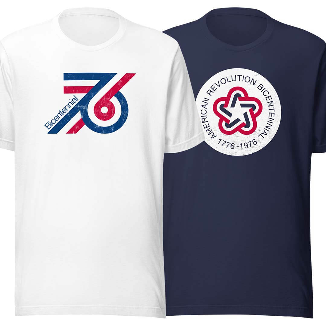 1976 American Bicentennial Unisex Retro T-shirt