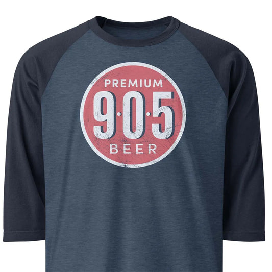 905 Beer St. Louis unisex 3/4 sleeve raglan baseball tee