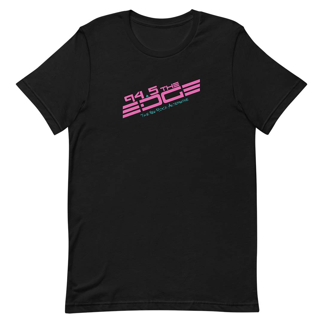 94.5 The Edge Radio Dallas Unisex Retro T-shirt