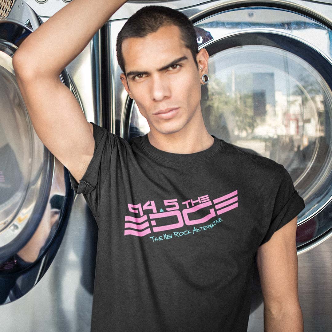 94.5 The Edge Radio Dallas Unisex Retro T-shirt