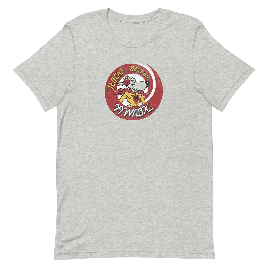 WABX 99 Detroit Radio Unisex Retro T-shirt