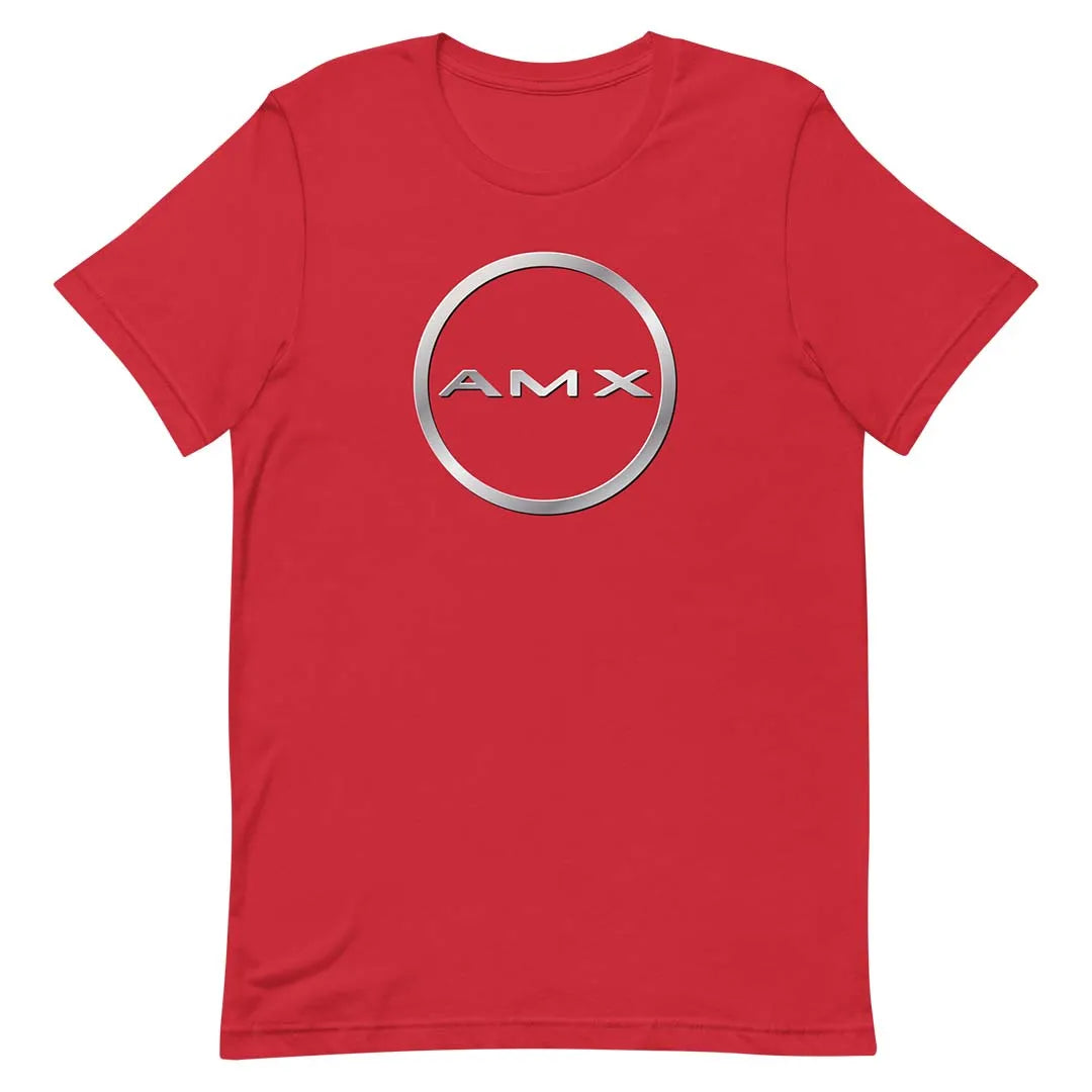 AMX American Motors Unisex Retro T-shirt red
