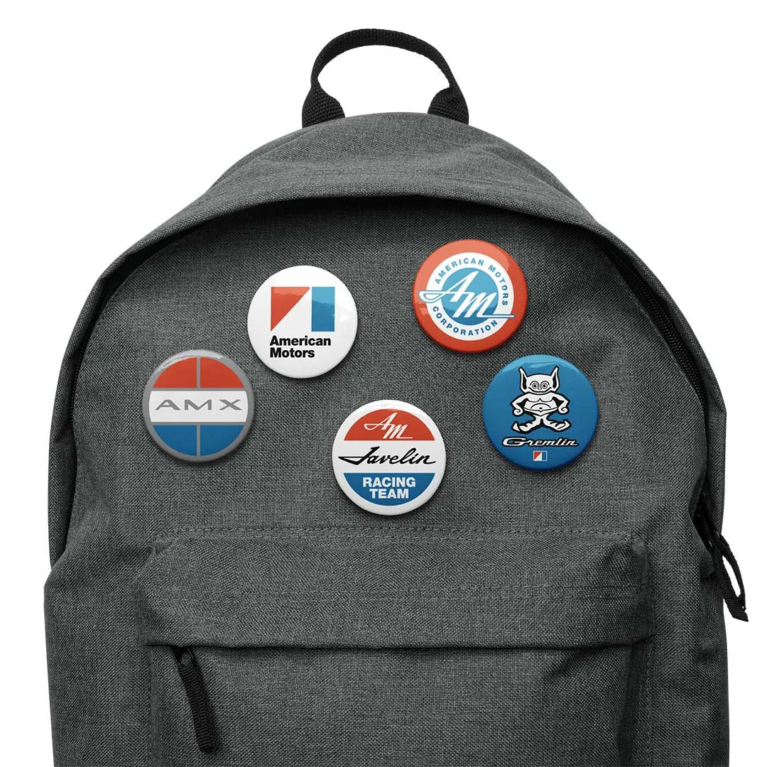 AMC American Motors Pin Buttons Set