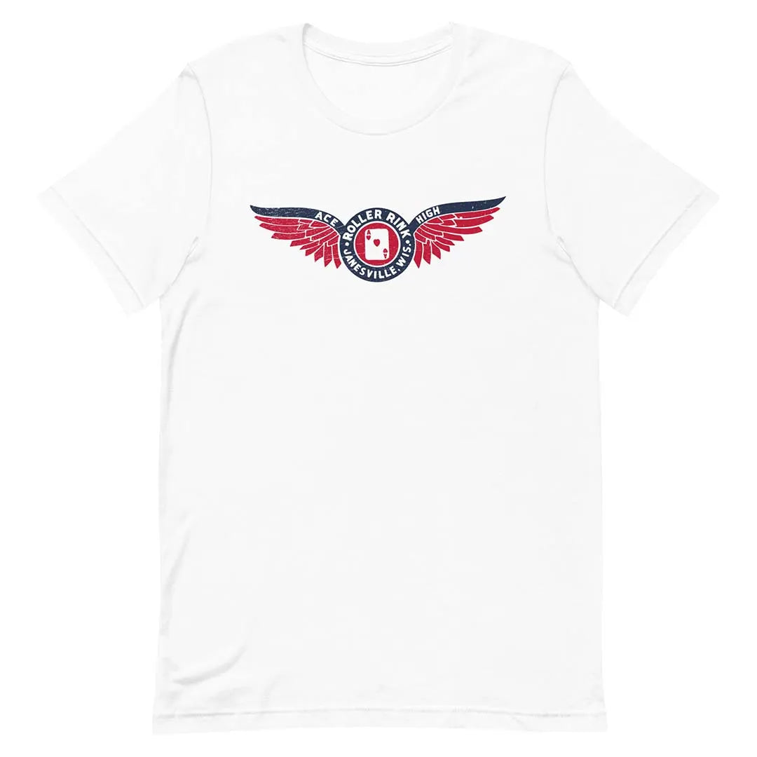 Ace High Roller Rink Janesville Unisex Retro Tee