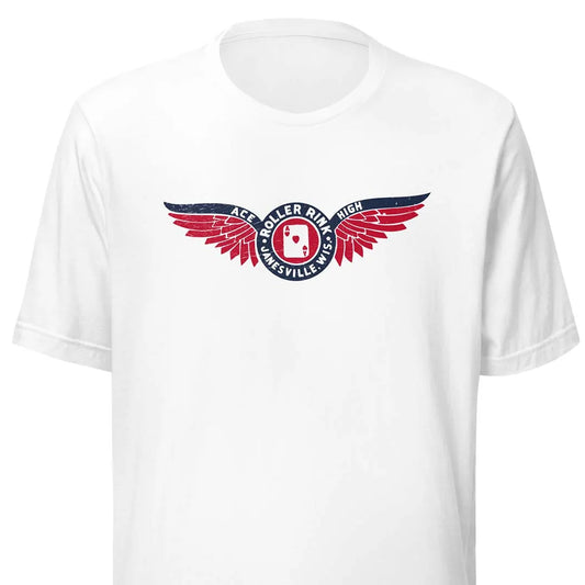 Ace High Roller Rink Janesville Unisex Retro Tee
