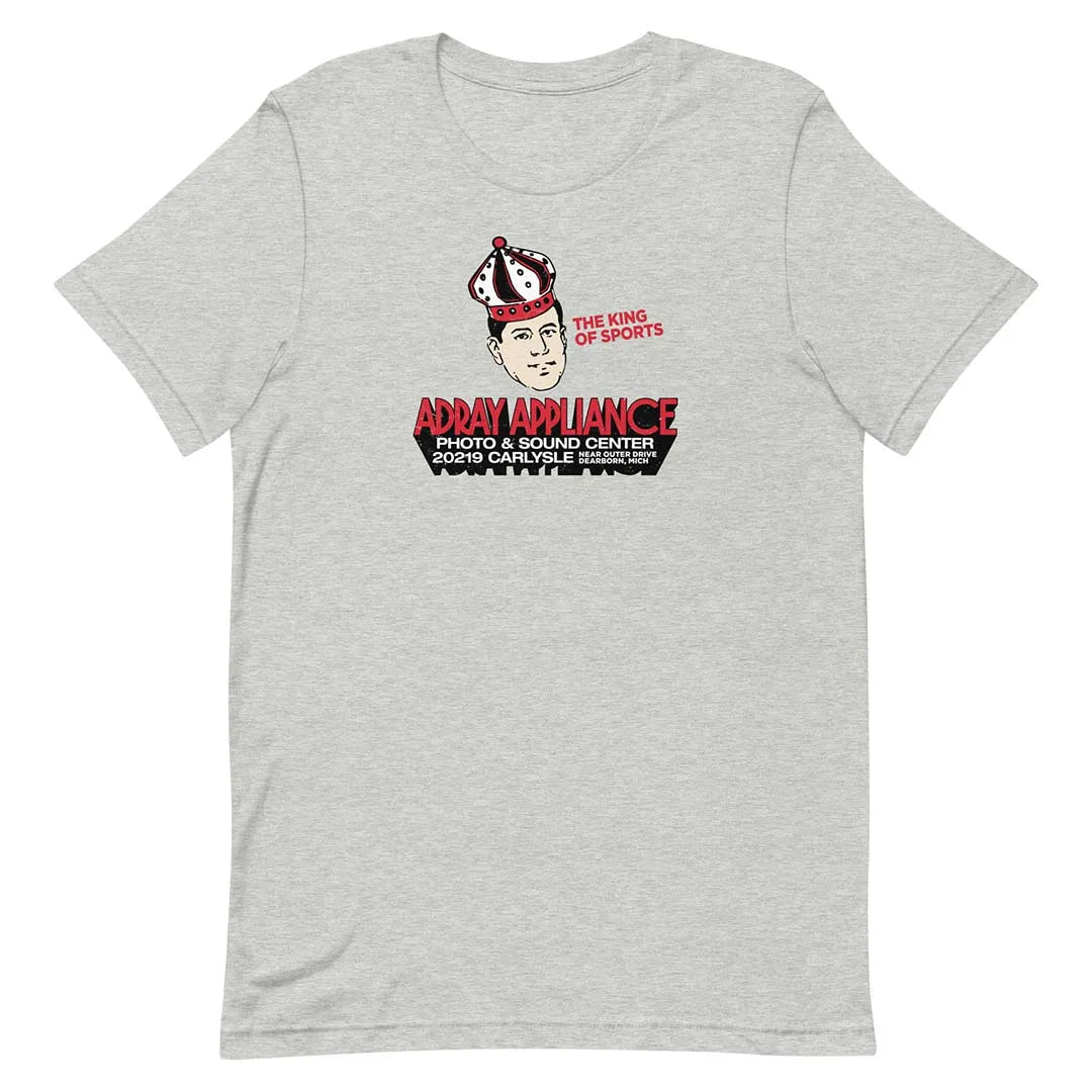 Adray Appliance Detroit Unisex Retro T-shirt