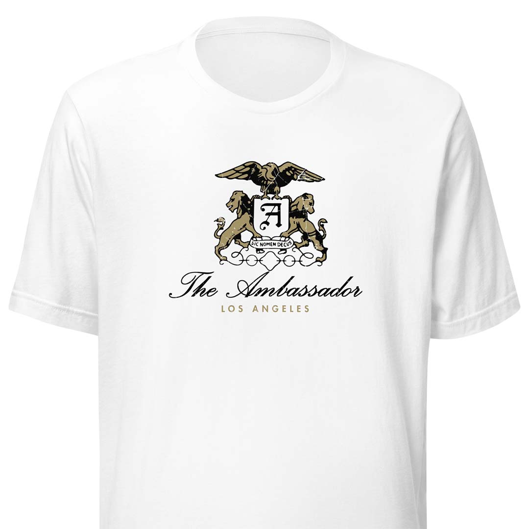 Ambassador Hotel Los Angeles Unisex Retro T-shirt