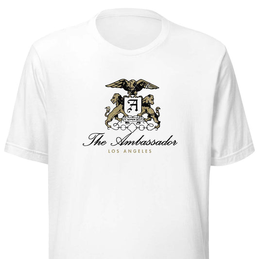 Ambassador Hotel Los Angeles Unisex Retro T-shirt