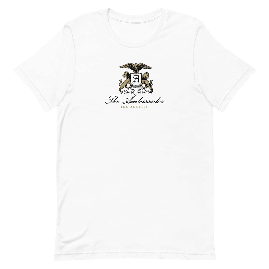 Ambassador Hotel Los Angeles Unisex Retro T-shirt