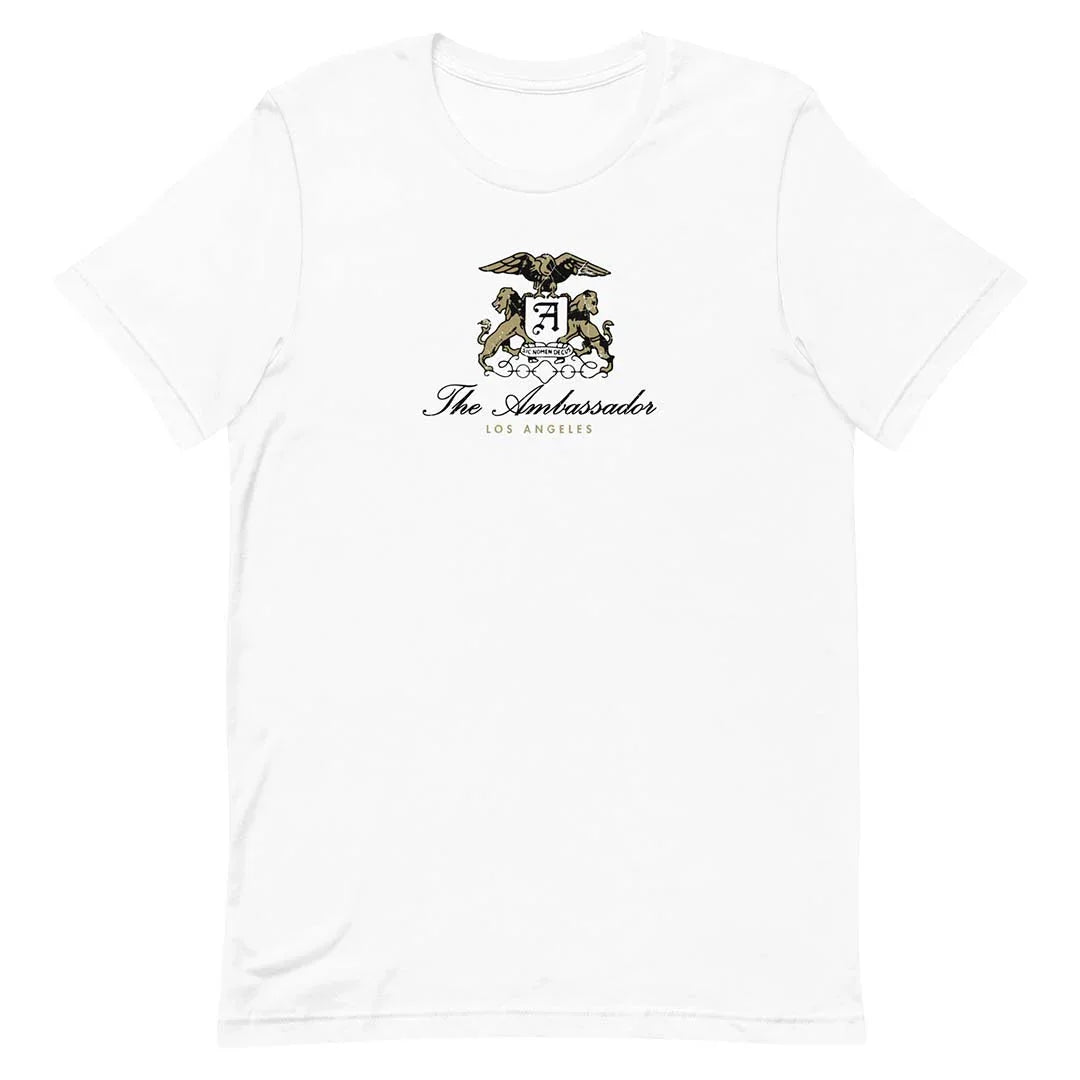 Ambassador Hotel Los Angeles Unisex Retro T-shirt