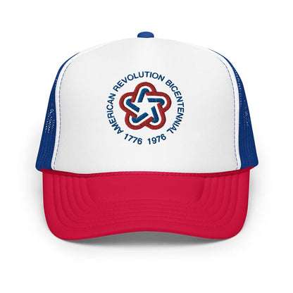 1976 American Bicentennial Retro Foam Trucker Hat