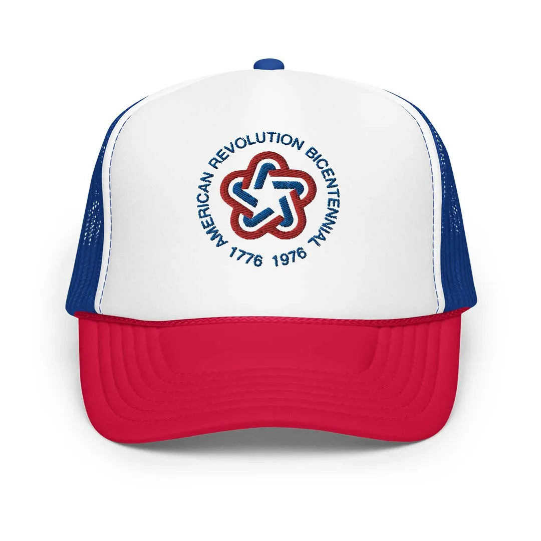 1976 American Bicentennial Retro Foam Trucker Hat