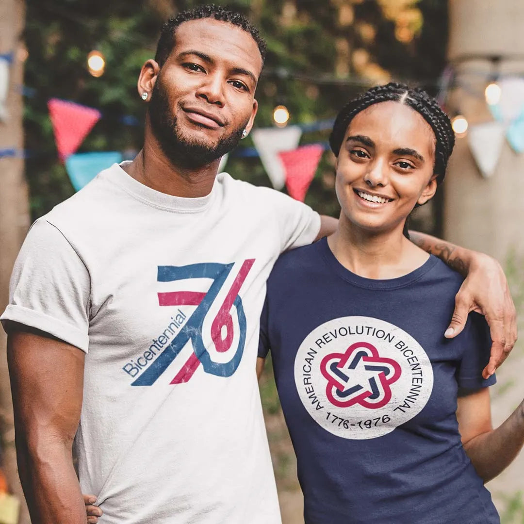 1976 American Bicentennial Unisex Retro T-shirt