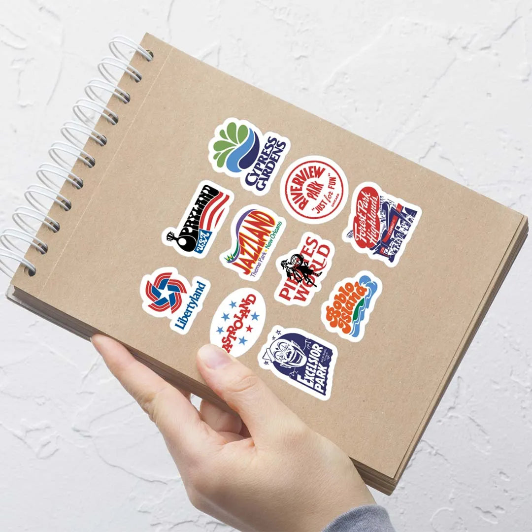 Amusement Parks Sticker Sheet