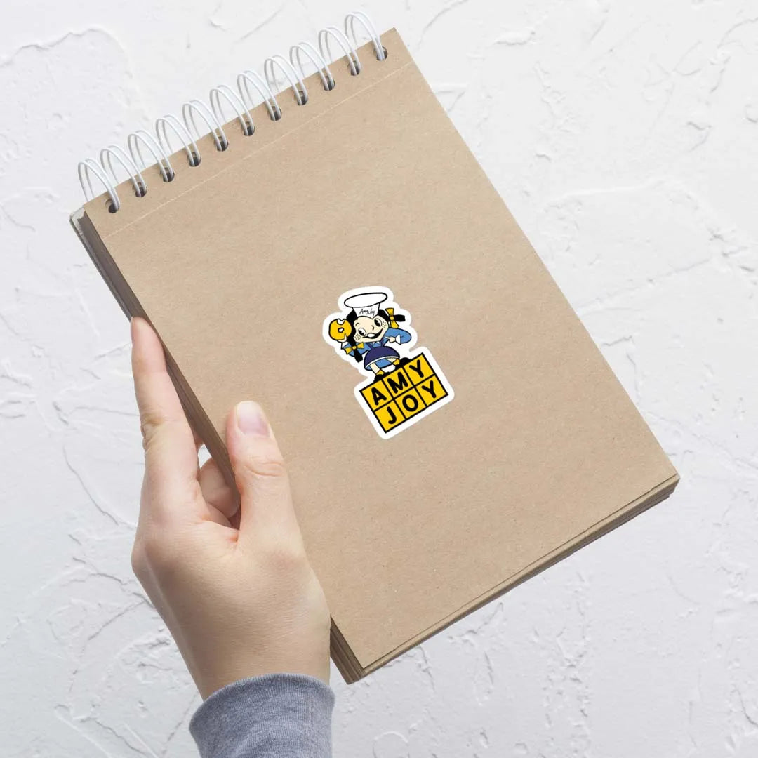 Amy Joy Donuts Retro Sticker