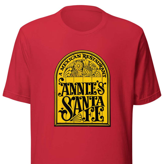Annie’s Santa Fe Mexican Restaurant Unisex Retro T-shirt