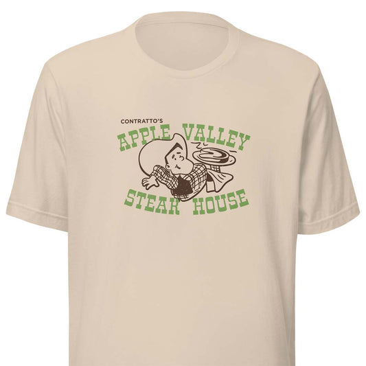 Apple Valley Steak House Long Beach Unisex Retro T-shirt