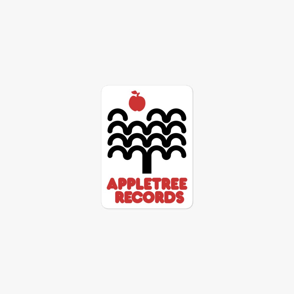 Appletree Records Retro Sticker