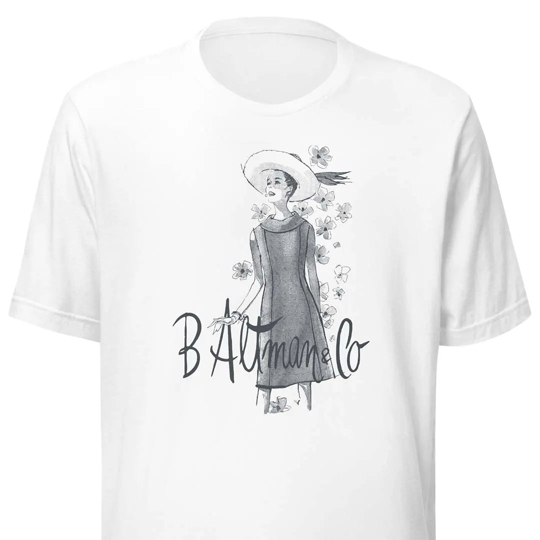 B Altman & Co Department Store New York Unisex Retro T-shirt