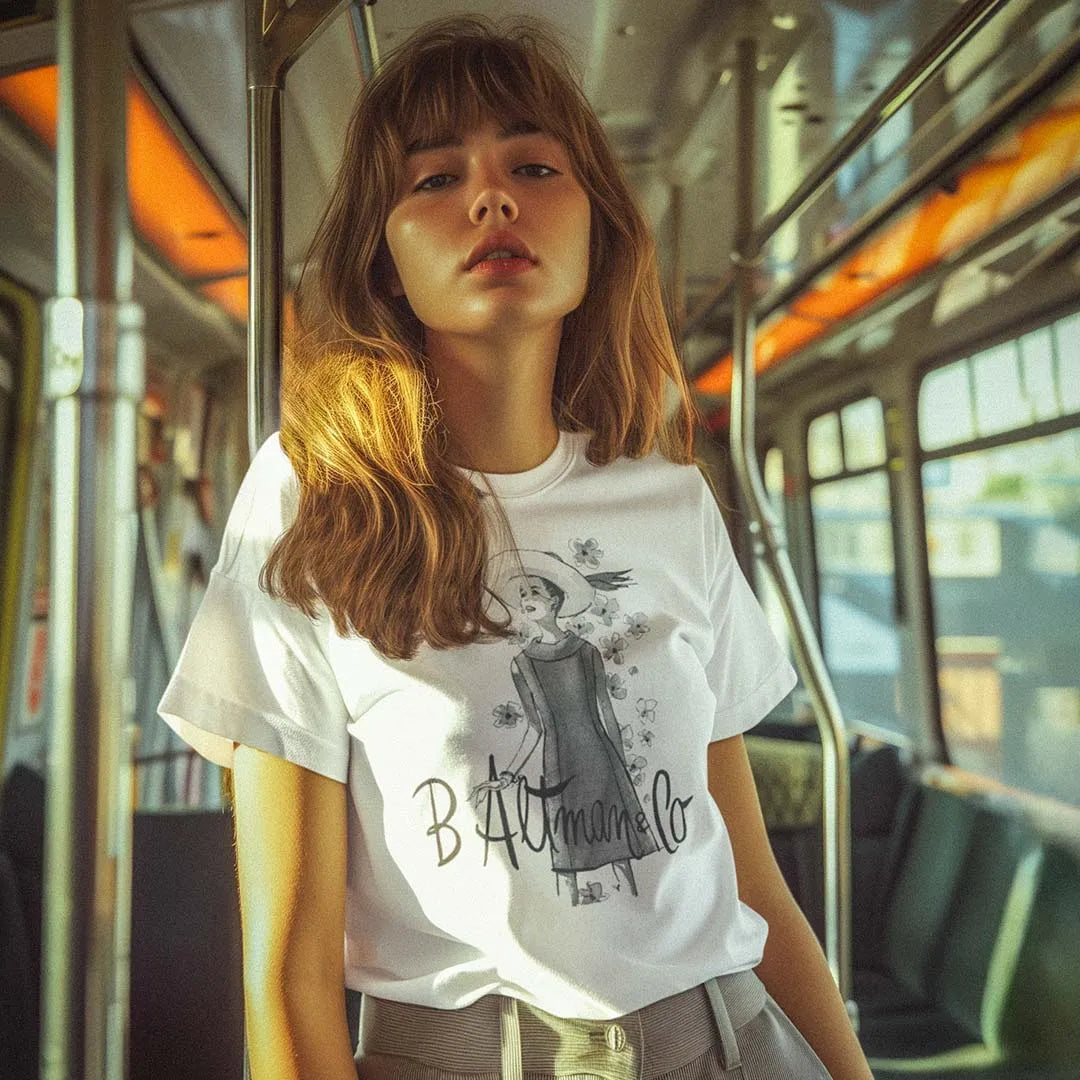 B Altman & Co Department Store New York Unisex Retro T-shirt
