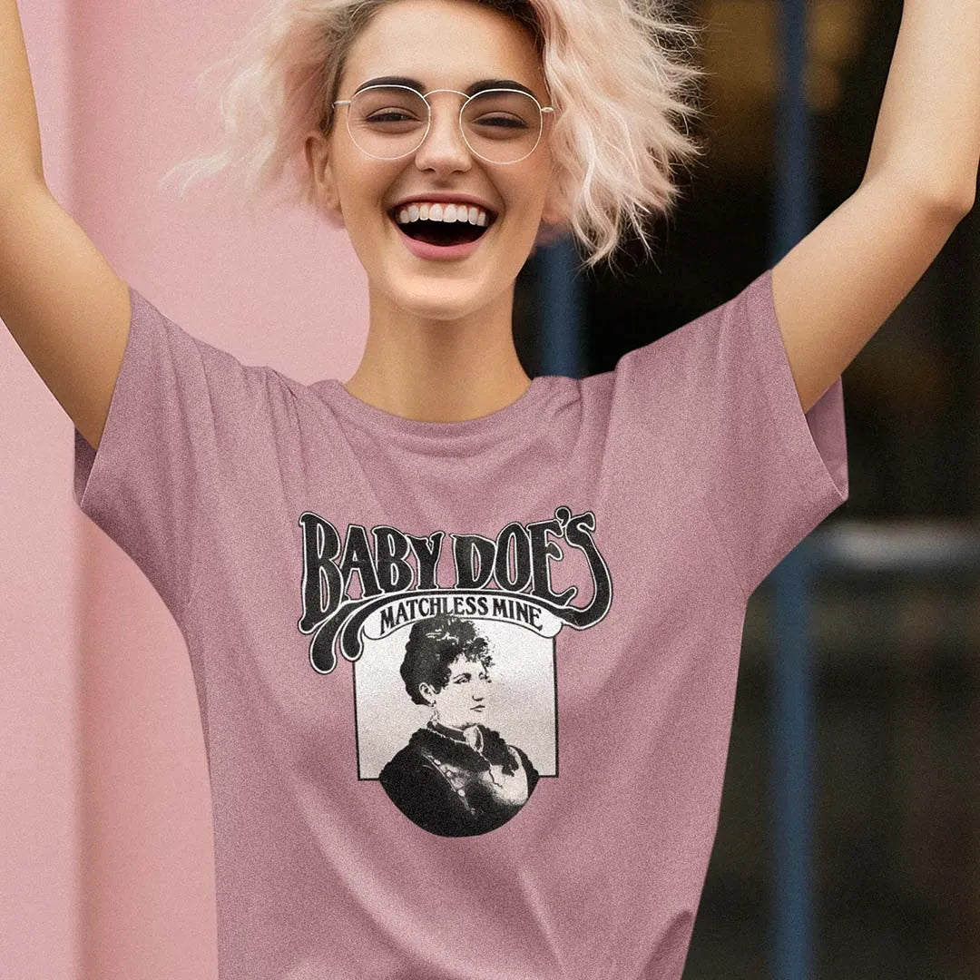 Baby Doe’s Matchless Mine Restaurant Unisex Retro T-shirt