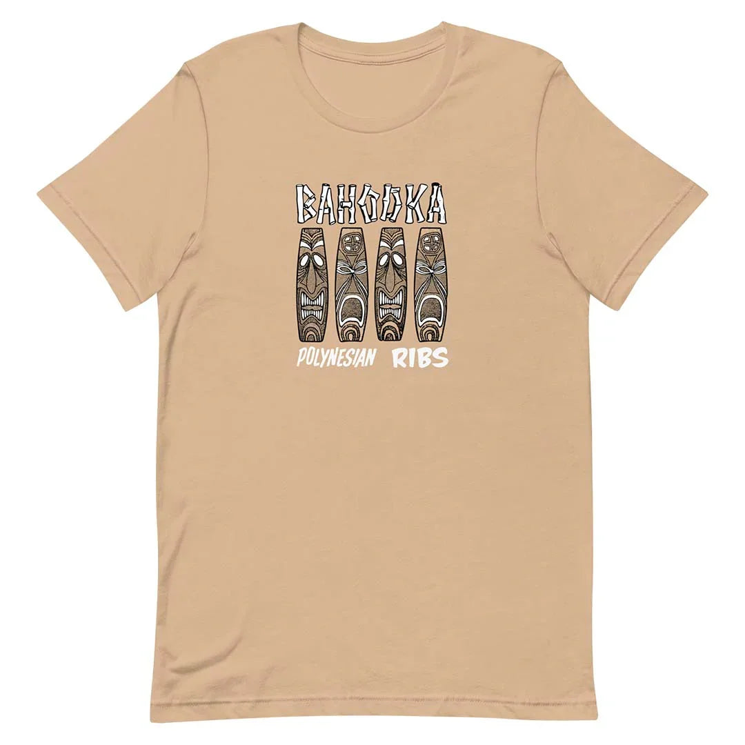 Bahooka Polynesian Restaurant Los Angeles Unisex Retro T-shirt