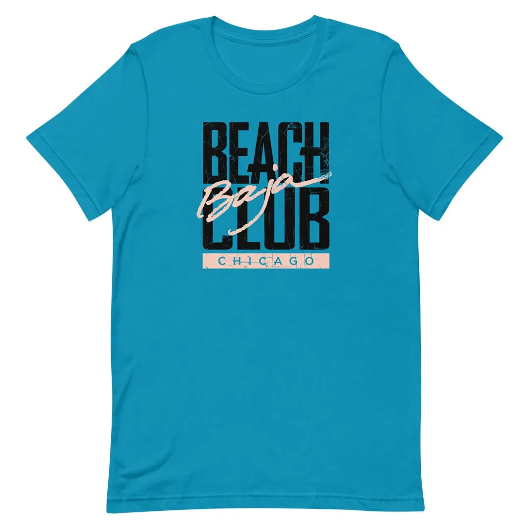 Baja Beach Club Unisex Retro T-shirt
