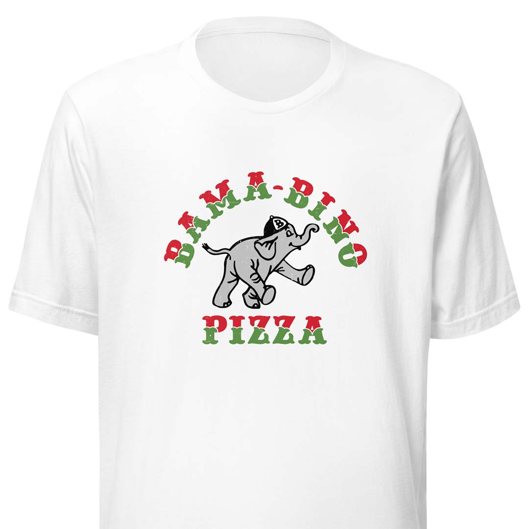 Bama-Bino Pizza Tuscaloosa Unisex Retro T-shirt