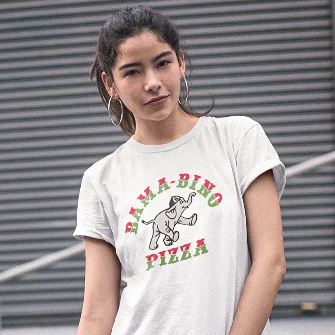 Bama-Bino Pizza Tuscaloosa Unisex Retro T-shirt