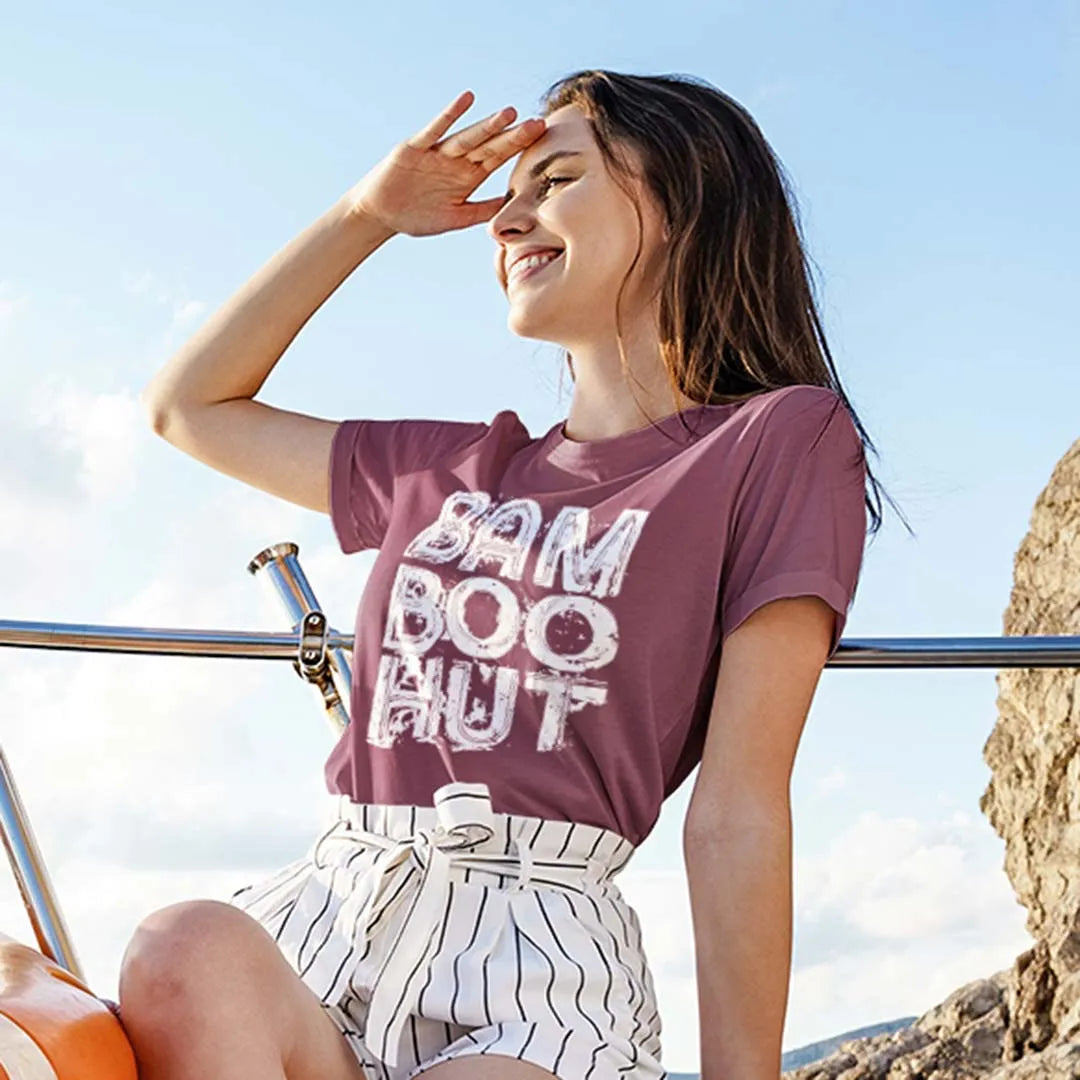 Bamboo Hut Kansas City Unisex Retro T-shirt