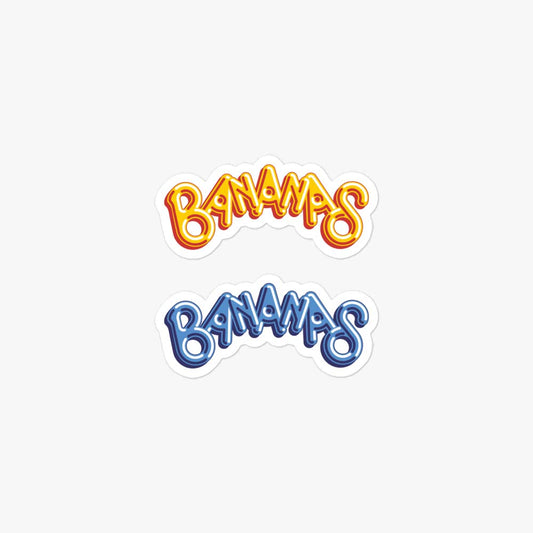 Bananas Magazine Retro Sticker