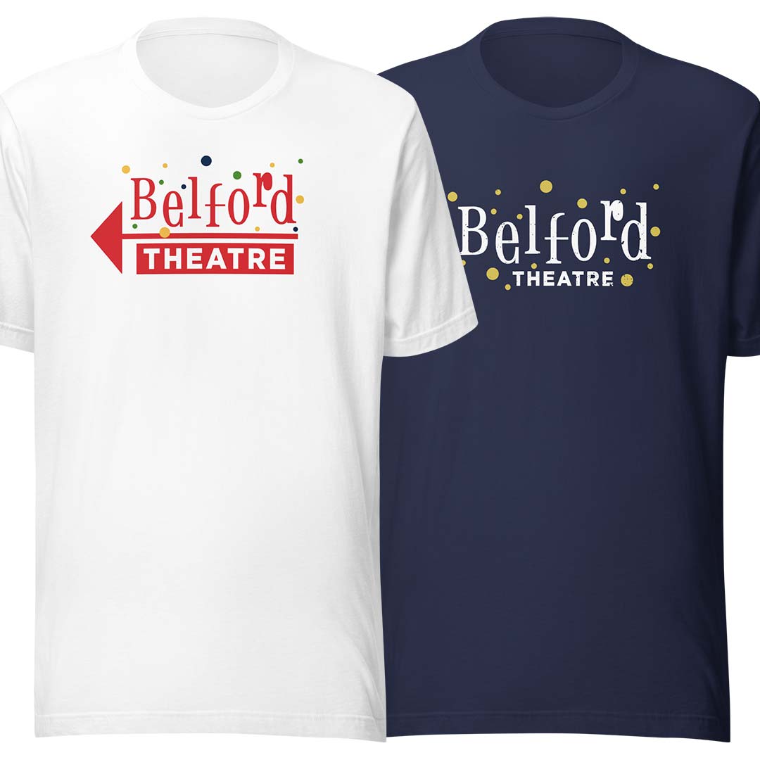 Belford Theater Rockford Unisex Retro T-shirt