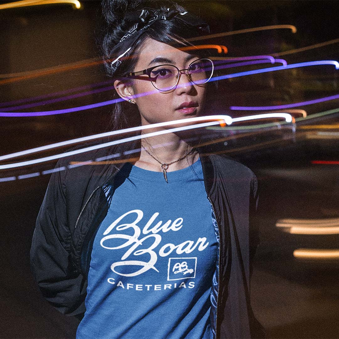 Blue Boar Cafeteria Cleveland Louisville Unisex Retro T-shirt