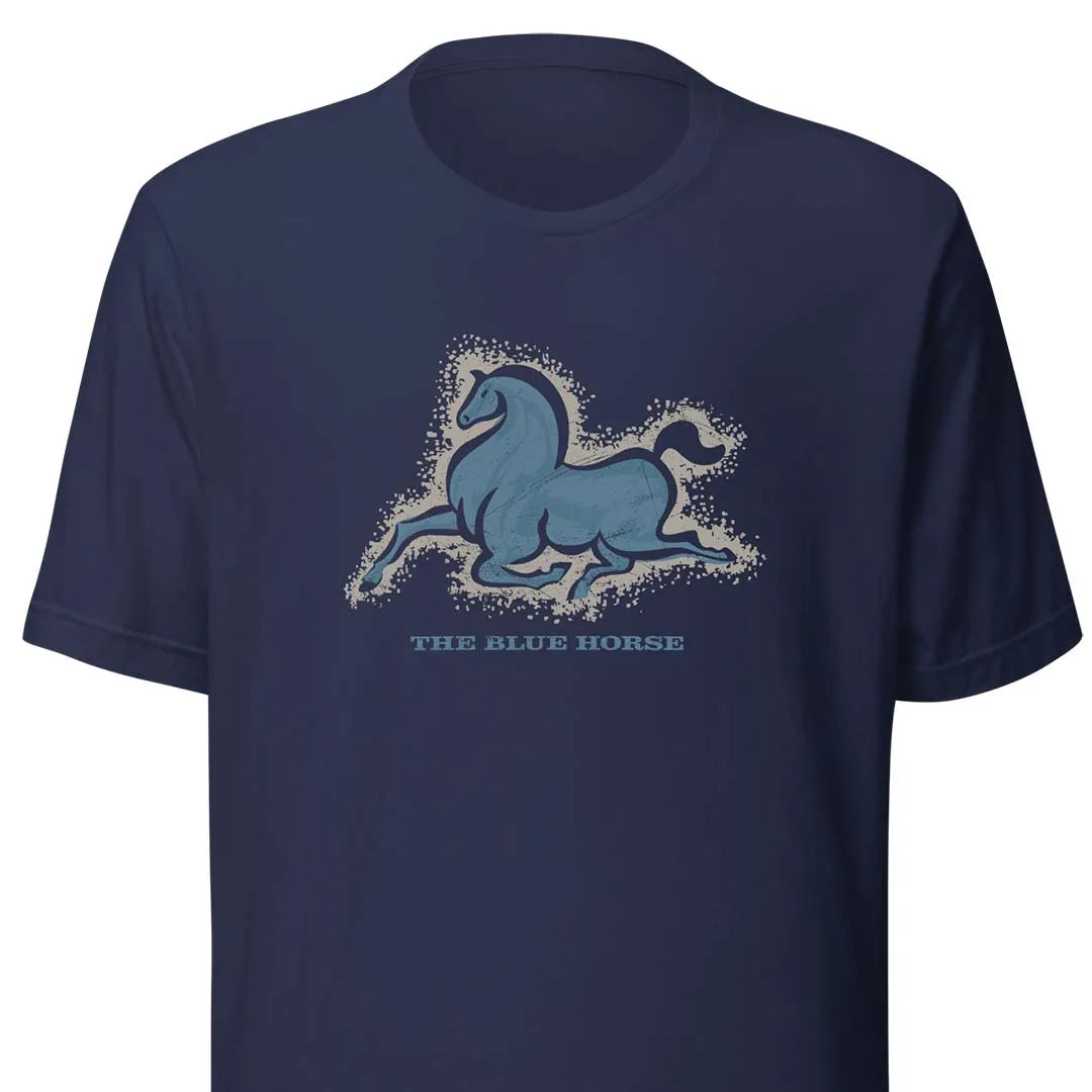 Blue Horse Restaurant St. Paul Unisex Retro T-shirt
