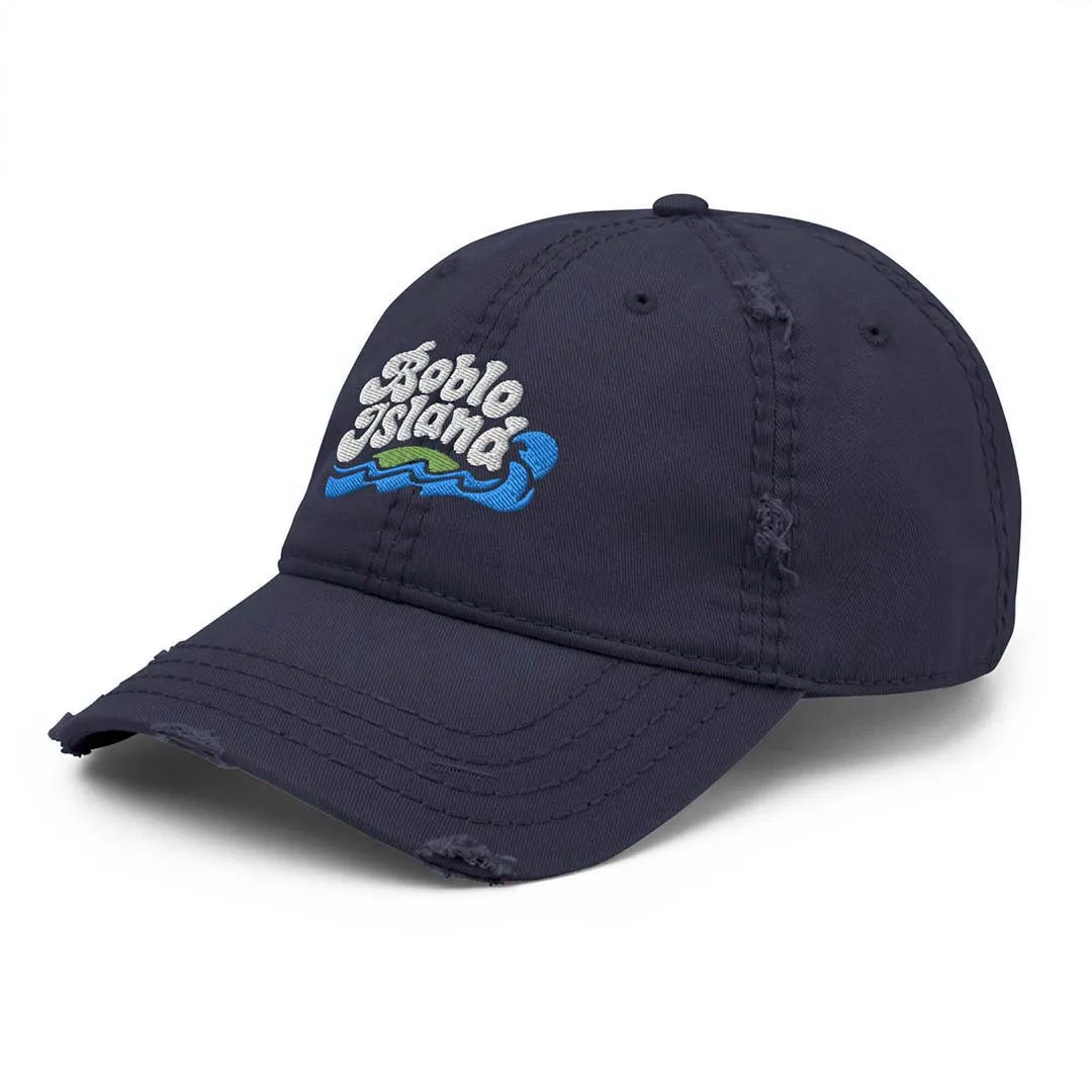 Boblo Island Detroit Retro Distressed Hat