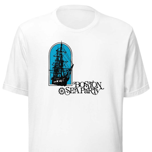 Boston Sea Party Restaurant Unisex Retro T-shirt