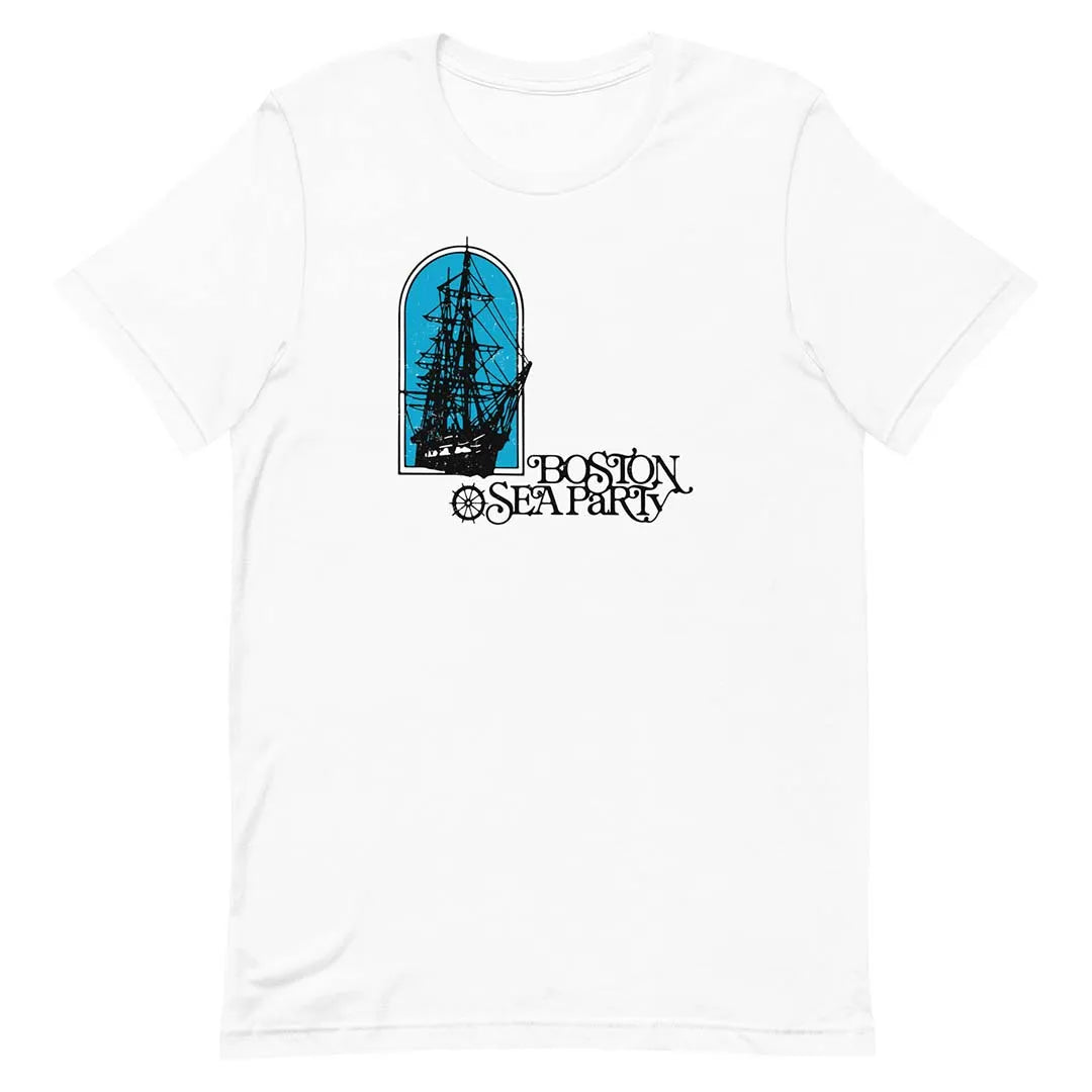Boston Sea Party Restaurant Unisex Retro T-shirt