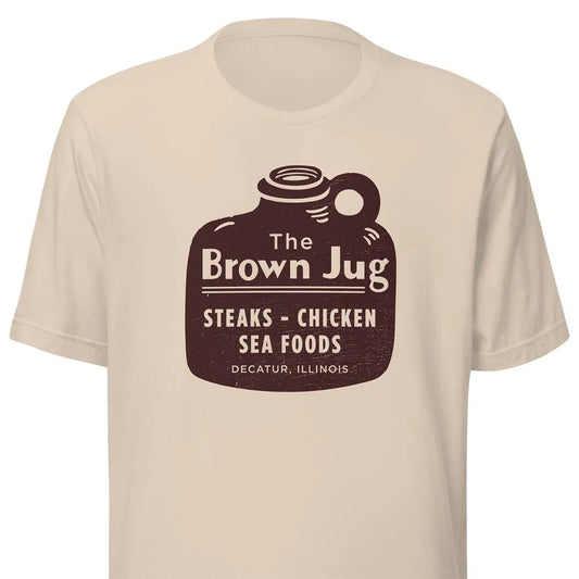 Brown Jug Decatur Unisex Retro T-shirt
