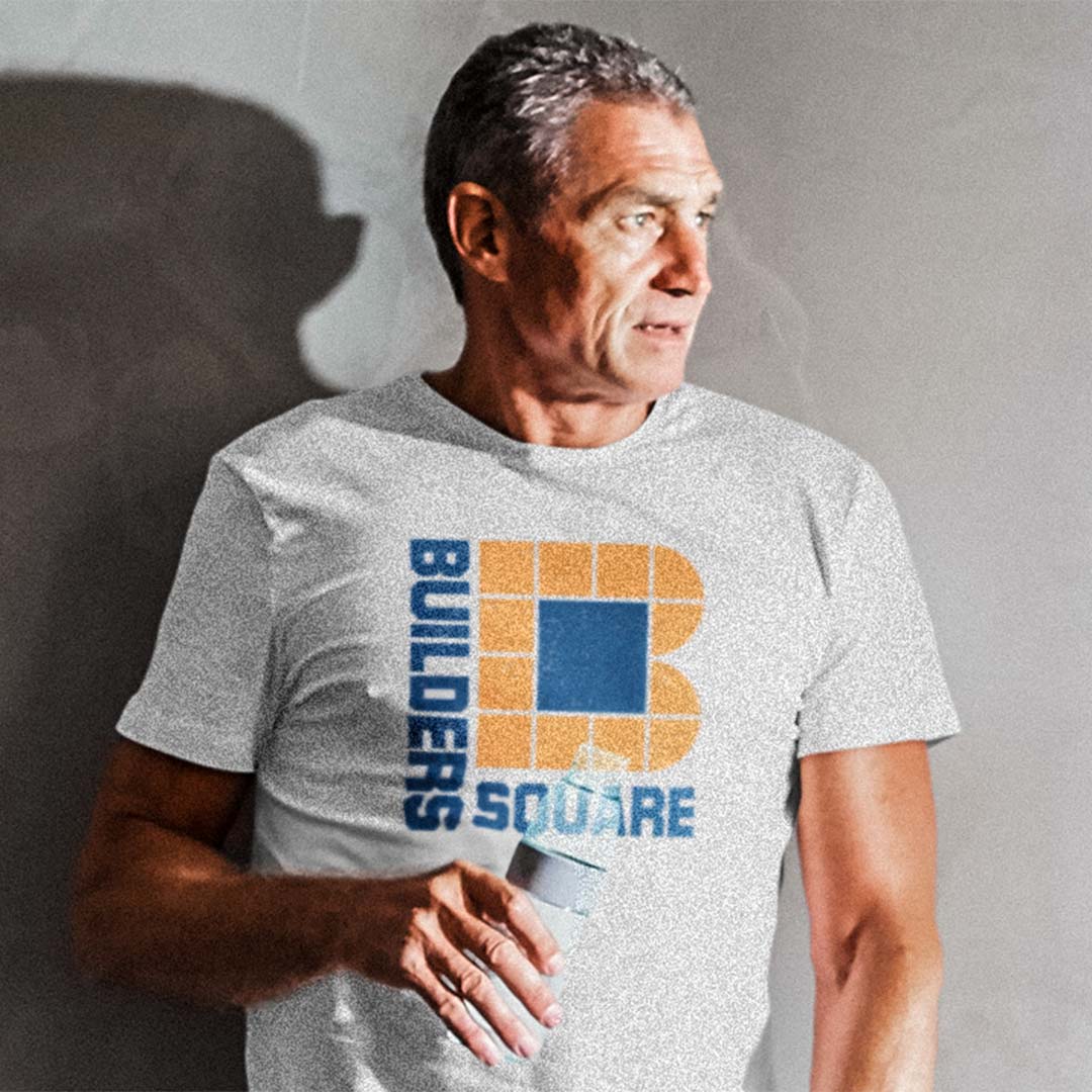 Builders Square Home Improvement Unisex Retro T-shirt