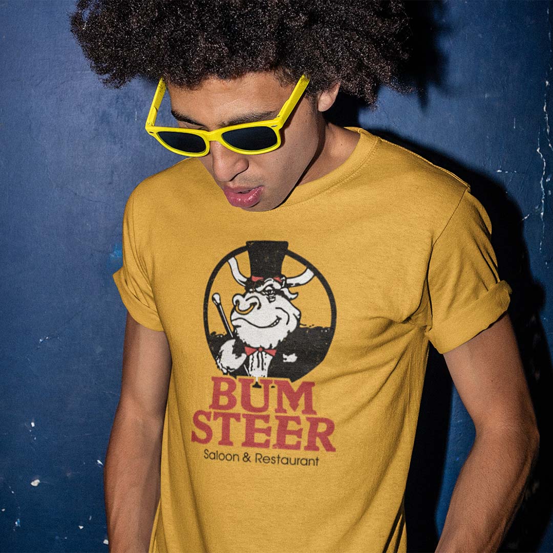 Bum Steer Saloon & Restaurant Tucson Unisex Retro T-shirt