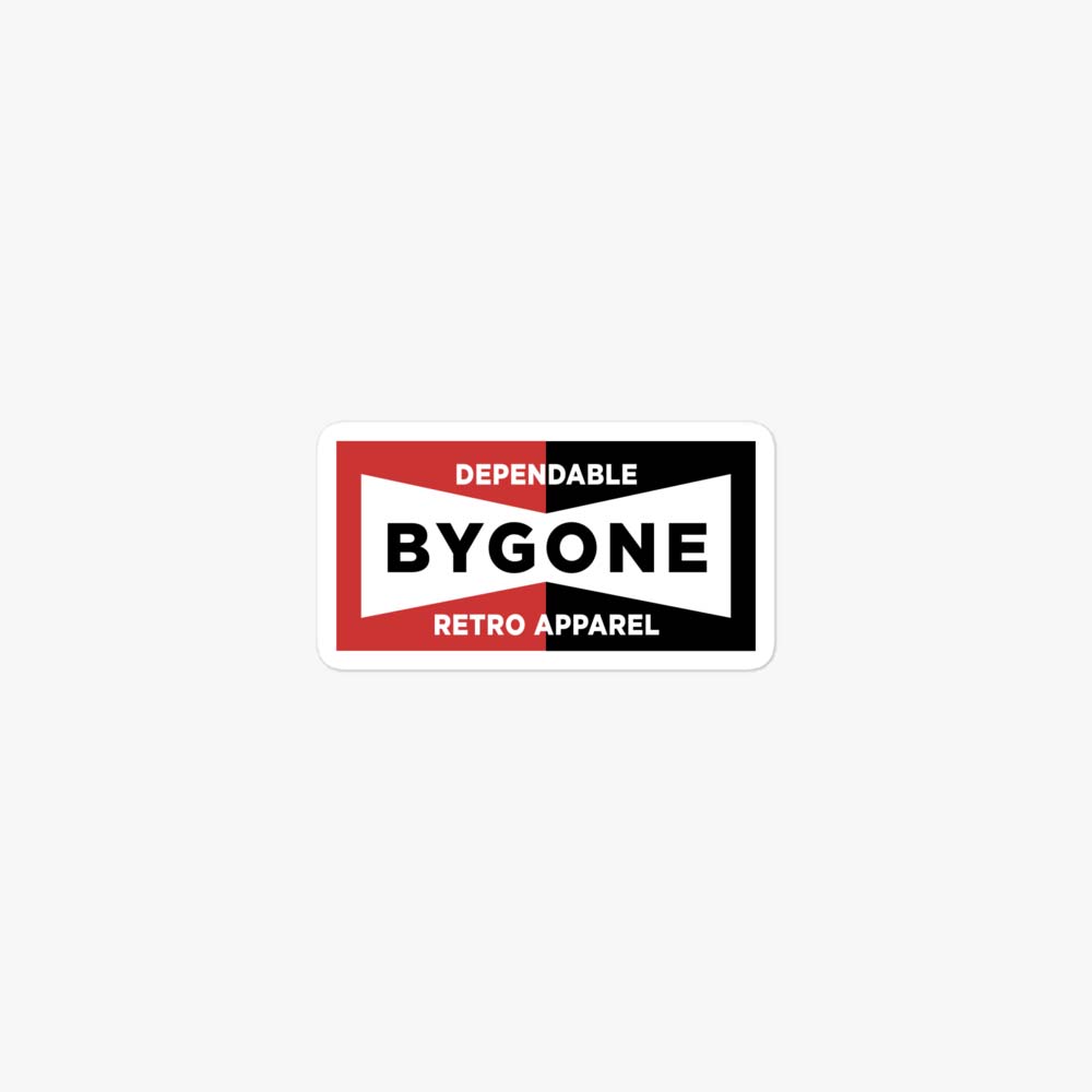 Bygone Brand Champion Retro Sticker