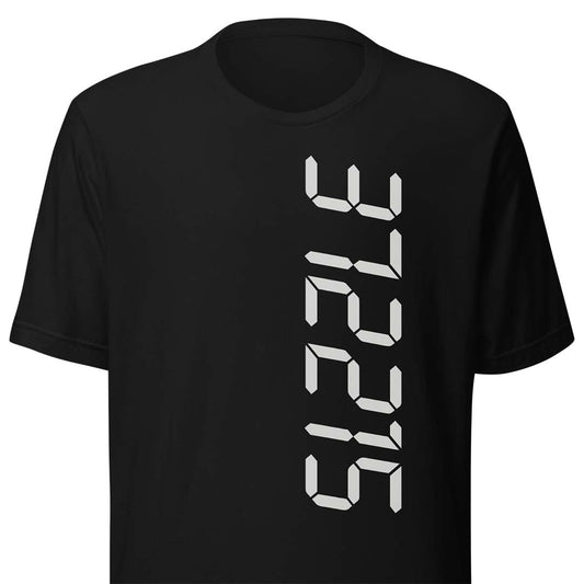 sizzle 372215 Calculator Words Unisex Retro T-shirt