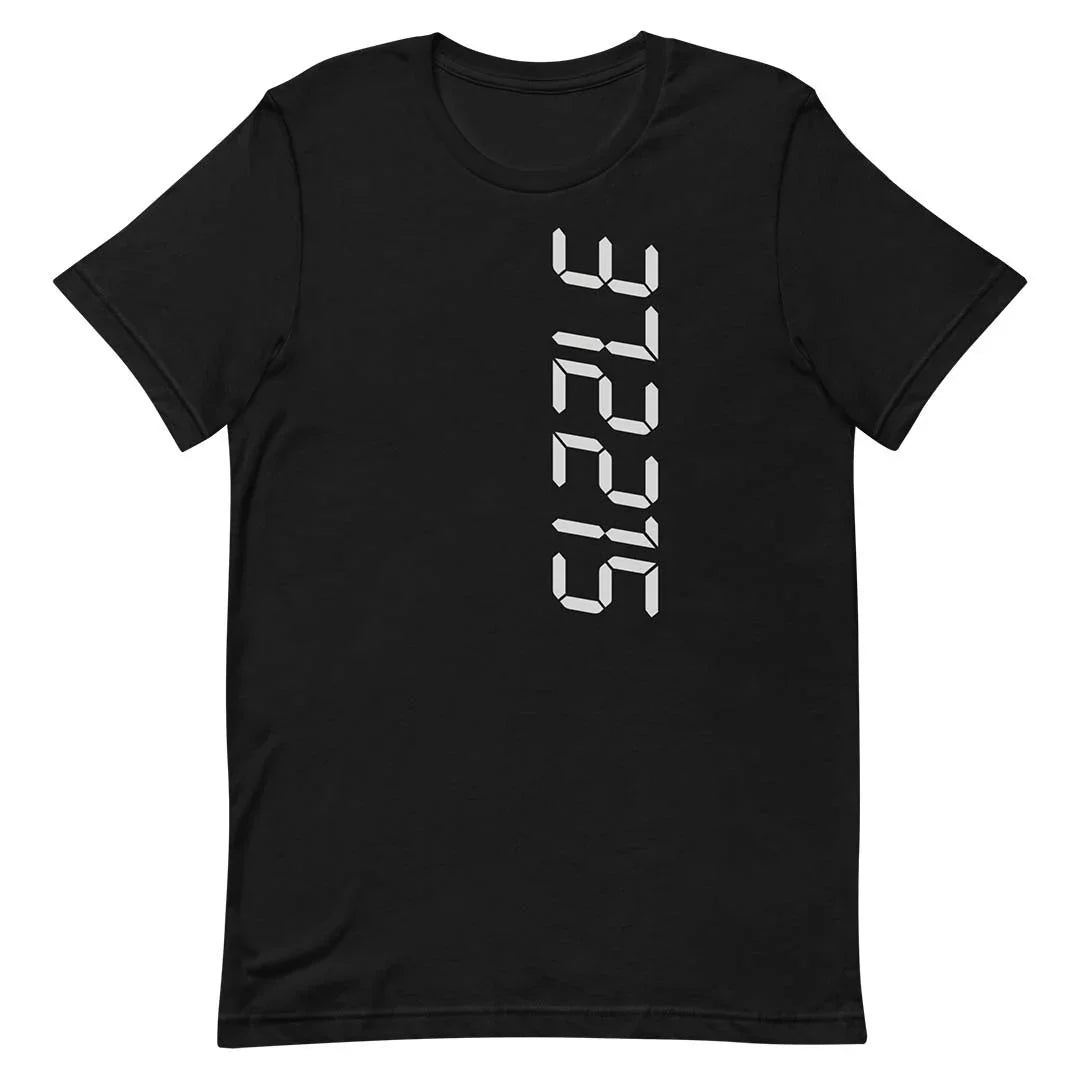 sizzle 372215 Calculator Words Unisex Retro T-shirt