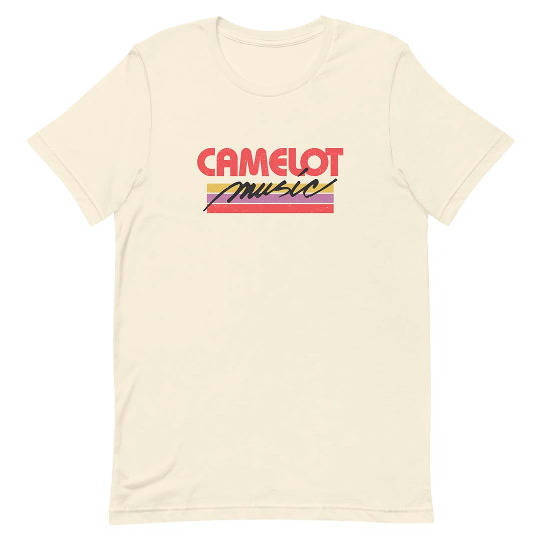 Camelot Music Unisex Retro T-shirt
