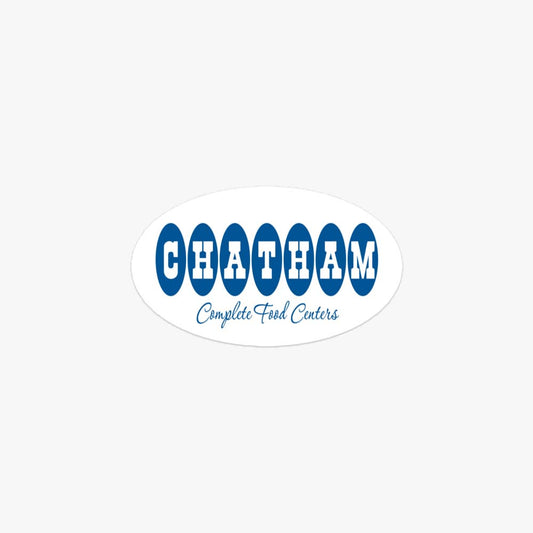 Chatham Supermarkets Michigan Retro Sticker