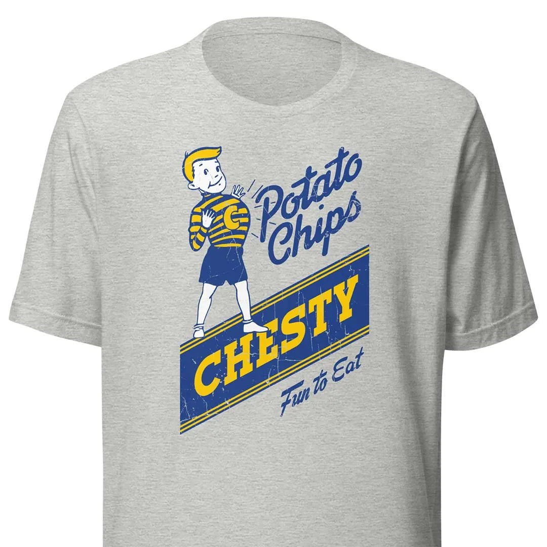 Chesty Potato Chips Terre Haute Unisex Retro T-shirt
