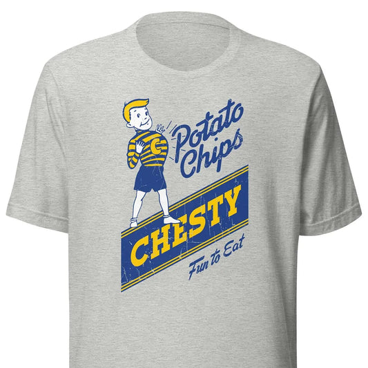 Chesty Potato Chips Terre Haute Unisex Retro T-shirt
