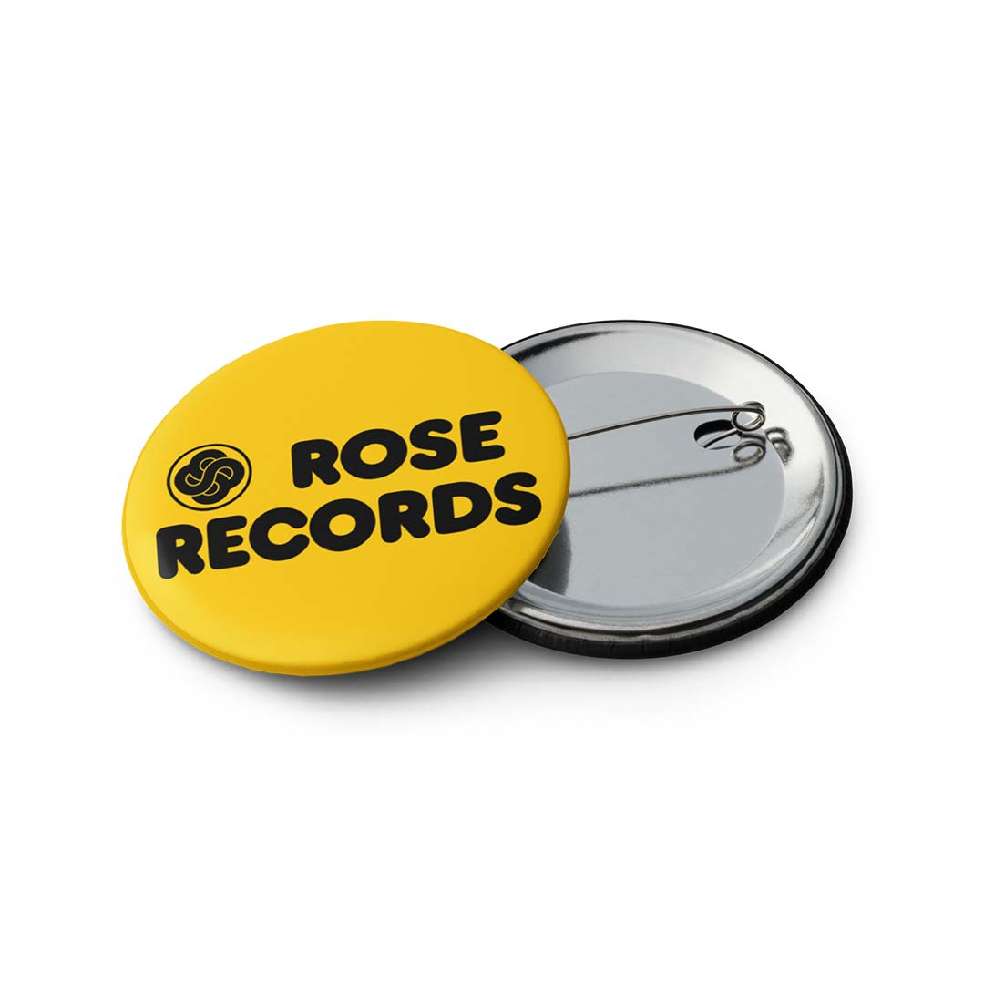 Chicago Record Stores Pin Buttons Set