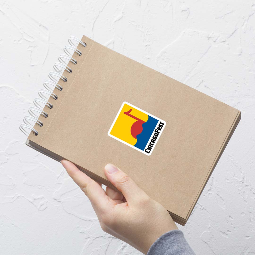 ChicagoFest Retro Sticker